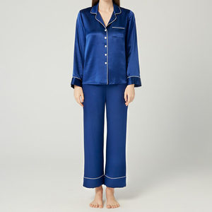 Set pigiama da donna in pigiama <span class=keywords><strong>di</strong></span> seta satinata da <span class=keywords><strong>notte</strong></span> Sexy da <span class=keywords><strong>notte</strong></span> per donna - Product Image 3