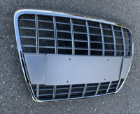 Grille avant chromée ABS PNB de haute qualité, remplacement pour Audi A6/S6 C6 2009-2011 avec garantie d'un an