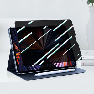 Pelindung Layar Kaca Anti-intip Privasi Full Coverage untuk iPad 5 6 7 8 9 10 Air 1 2 3 4 Mini Pro 10.9 11 12.9 13 Inch - Product Image 1