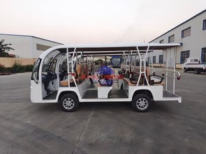 Autobús Turístico Eléctrico Ecológico con Certificación CE, 72V, 14 Plazas, Velocidad Máxima de 30 km/h, Capacidad de Subida del 20% para Resorts Costeros - Product Image 6