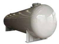 Tanque de Almacenamiento de Gas LPG Horizontal Sobre el Suelo, Estándar ASME, con Soporte, para Almacenamiento de Amoníaco - para Zambia y Nigeria