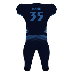 Uniforme de football américain personnalisable de qualité supérieure, respirant, grande taille, maillots de football pour équipe, vêtements personnalisés, uniforme sportif - Product Image 2