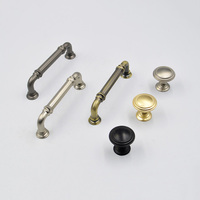 HONGHUI-brosse en Nickel pour décoration de meubles, poignées et boutons pour armoire, poignée de traction pour meubles