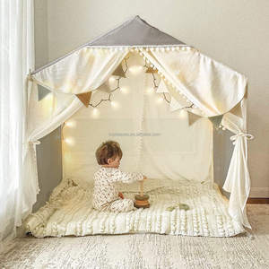 Grande tente Playhouse Tente de maison de jeu intérieure Château Tente pour filles garçons Play <span class=keywords><strong>Cottage</strong></span> - Product Image 6