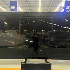 Panneaux muraux en <span class=keywords><strong>marbre</strong></span> <span class=keywords><strong>noir</strong></span> poli sur mesure, panneaux <span class=keywords><strong>de</strong></span> rebord <span class=keywords><strong>de</strong></span> fenêtre en pierre <span class=keywords><strong>de</strong></span> luxe, cadres <span class=keywords><strong>de</strong></span> portes et <span class=keywords><strong>de</strong></span> fenêtres - Product Image 2