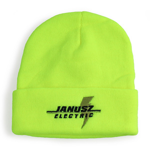 베라캡 HKL0001 따뜻한 니트 비니 모자 100% 아크릴 겨울용 맞춤 자수 로고 모자 남성용 데일리 - Product Image 2