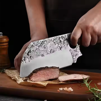 Couteau à viande professionnel en acier inoxydable, couteau de chef pour couper les légumes