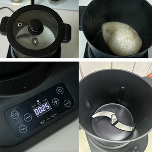 Máquina Eléctrica Automática de 6L para Cocinar y Triturar Yuca, Plátano, Ñame y Fufu, Precio India, Ghana - Product Image 6