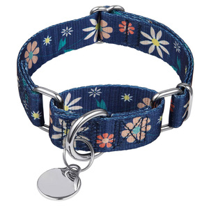 Collar de perro integrado, logotipo de patrón personalizado, etiqueta de Metal ajustable, fábrica al por mayor - Product Image 6