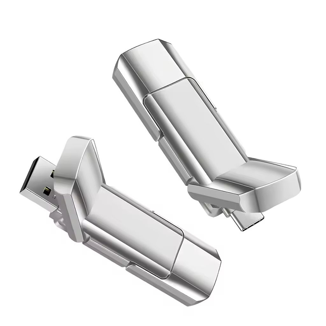 Type-C Dual-Use USB Flash Drive | Metal Type USB Pen Drive | High-Speed 3.0 Storage for Mobile & PC