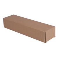 Boîte de papier kraft rectangulaire personnalisée haut de gamme prix d'usine de conception d'avion de petite taille et réutilisable