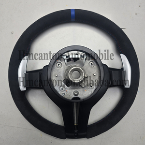พวงมาลัยหนังกลับรุ่นใหม่สำหรับรถยนต์ BMW F10 F30 F90 F01 F02 F12 F13 F90 ซีรีส์ 3 4 5 - Product Image 6