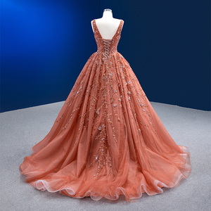 Rsm222195 2022 New Arrival <b>Lady</b> Sexy Elegant Sequin Party <b>Gowns</b> Embroider Evening Dress - Product Image 3