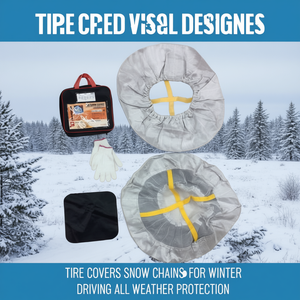 Housses de pneus et chaînes à neige pour la conduite hivernale, protection contre toutes les intempéries - Product Image 3