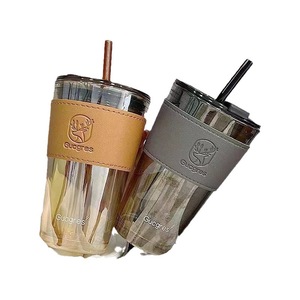 Tasse isotherme personnalisée avec logo, 450 ml, <span class=keywords><strong>en</strong></span> <span class=keywords><strong>verre</strong></span> de haute qualité, motif aurores boréales, pour étudiante - Meilleure vente - Product Image 2