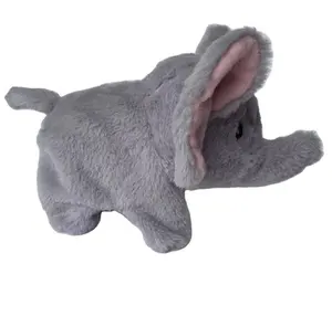 Customized mini walking elephant trunk can move and make noises electric plush toy children's Christmas gift