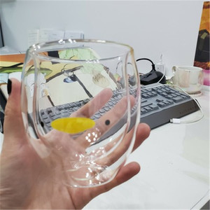 Tazza in Vetro a Doppia Parete con Design a Orecchie di Gatto, Resistente al Calore, per Caffè e Tè, Idea Regalo per <span class=keywords><strong>Casa</strong></span> e Ufficio - Product Image 5
