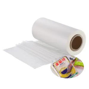 Pe膜定制塑料包装食品级透明塑料薄膜卷，用于米袋层压薄膜包装