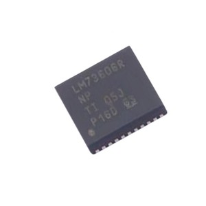 ใหม่ LM73606QRNPRQ1 ชุดแปลงสัญญาณแบบสเต็ปดาวน์แบบซิงโครนัสพร้อมสวิตช์ควบคุม WQFN-30 - Product Image 1