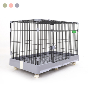 Haute qualité fil robuste amovible maille pédale humide sec chien <span class=keywords><strong>Cage</strong></span> luxe respirant chien maison avec lucarne pour grands chiens - Product Image 5