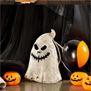 Estatua de Calavera de Calabaza para Halloween, Cabeza de Calabaza, Artesanía - Product Image 5