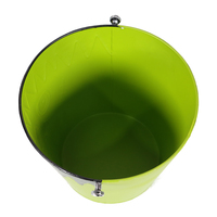 Pots de fleurs ronds en métal, 12 pièces, décoration thème Halloween, adultes, en vrac, jardinière suspendue, pour jardin