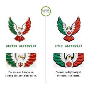 Alfileres, insignias y broches con el emblema nacional, la bandera y el mapa de Irán, broches con el escudo de Teherán iraní, recuerdo persa. Venta al por mayor. Personalizado. Fábrica antigua y confiable. - Product Image 5