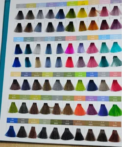 יצרני OEM מותג פרטי סיטונאי אורגני חומצה סיטרית סלון מקצועי קרם צבע שיער מותאם אישית