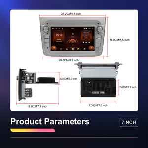 Hikity 1 Din 7 ''<span class=keywords><strong>android</strong></span> đài phát thanh xe hơi không dây Carplay/<span class=keywords><strong>Android</strong></span> tự động cho <span class=keywords><strong>Alfa</strong></span> Romeo Mito 2008-2016 thiết bị điện tử GPS Wifi autoradio - Product Image 5