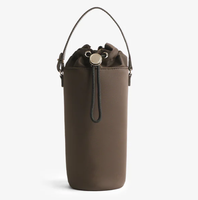 Sac isotherme portable en nylon de haute qualité pour bouteille, avec poignée de transport, idéal pour l'extérieur