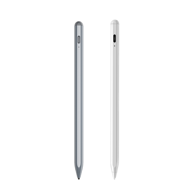 2 in 1 Aluminum Smart Pen Palm Rejection Pencil Active Capacitive Universal Stylus Pens for Android Tablet