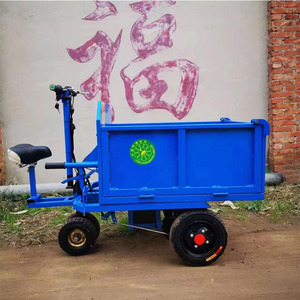 Nuova Carriola Elettrica da 1000W con Ruote Pneumatiche, Carrello Ribaltabile Motorizzato per Trasporto Edilizia, Agricoltura, Cemento, Sabbia, Mattoni - Product Image 6
