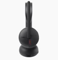 Pour casque sans fil Dell Pro WL3024 avec microphone d'annulation du bruit basé sur l'IA pour ordinateurs portables et ordinateurs de bureau