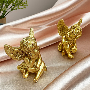 SYL Creative Little Angel, artisanat en résine, ornements pour le salon, la chambre à coucher, la <span class=keywords><strong>table</strong></span> basse, la décoration de <span class=keywords><strong>jardin</strong></span>, accessoires - Product Image 4