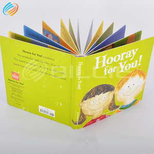 De calidad Superior sin plomo reciclado barato <span class=keywords><strong>A3</strong></span> morir cortar los niños folleto bebé placa Mini libro de servicio de impresión - Product Image 2