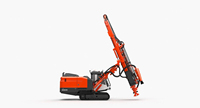Foreuse hydraulique DP1510i pour travaux de construction, machine de forage à marteau supérieur pour le forage de trous de dynamitage dans la roche