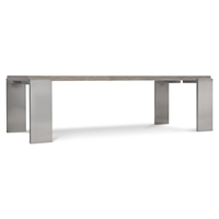 Table à manger miroir et table de chevet pour projets hôteliers haut de gamme