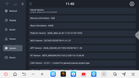 Unidad Principal con Pantalla Táctil Android 15 DSP de Fábrica OEM con CarPlay Inalámbrico y Android Auto Inalámbrico/Alámbrico