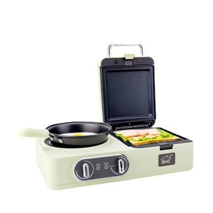 2023 nuevo uso doméstico multifunción <span class=keywords><strong>tostadora</strong></span> digital parrilla sartén 5 en 1 máquina eléctrica para hacer desayuno - Product Image 4