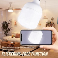 Ampoule LED en forme de T à haut lumen, angle de faisceau de 120 degrés, température de couleur 3000K/6500K/8000K, blanc, éclairage intérieur, culot E27/B22, CE