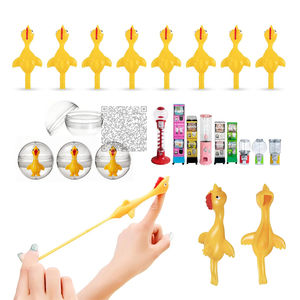 Jouet tendance : Jouets lance-pierres poulet, remplisseurs d'œufs surprise, cadeaux amusants pour enfants, cadeaux <span class=keywords><strong>de</strong></span> fête, recharge <span class=keywords><strong>de</strong></span> balles Gacha, jouet pas cher - Product Image 1