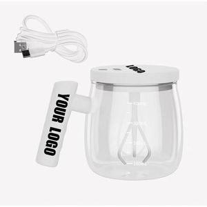 Nouvelle tasse à café personnalisée avec mélangeur USB automatique, tasse à milkshake protéiné pour le fitness avec logo personnalisé - Product Image 1