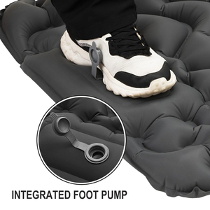 Self <b>Inflating</b> Camping Air Mattress Foot Pump TPU Ultralight Sleeping Mat TPU Folding Sleeping Pad for Hiking Tent Outdoor - Product Image 5