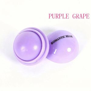 Bálsamo Labial Hidratante con Sabor a Fruta, Orgánico, en Forma de Bola Redonda, Suave, Portátil, Regalo Promocional, Estilo Adorable - Product Image 2