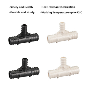 2025 bán buôn tốt nhất seller3/4 "-3/4"-1/2 "nhựa pex <span class=keywords><strong>TEE</strong></span> dẫn miễn phí r giảm phù hợp <span class=keywords><strong>TEE</strong></span> PPSU trượt phụ kiện pex phụ kiện - Product Image 4