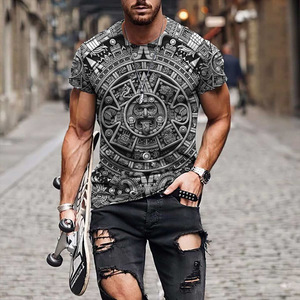 Poleras lavado acido hombre <span class=keywords><strong>moda</strong></span> la t-shirt playera hombre <span class=keywords><strong>moda</strong></span> ropa calle - Product Image 3