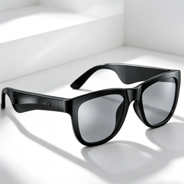 Meta AI Powered Reality Glasses, Bone Conduction Stereo Sound, Clear HD Call, Anti-Glare Lens, Multifunctional Smart Eyewear