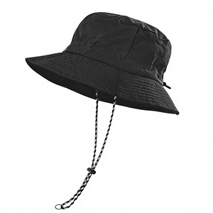 Custom OEM ODM Design Logo Unisex Outdoor Sporty Cowboy <b>Hat</b> Luxury Image Style Waterproof Surf Drawstring Low MOQ Casual Salt - Product Image 4