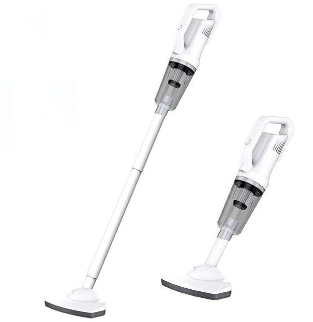 Portable High Power Cordless Vacuum Cleaner Rechargeable Dust Collection for Home & Car Battery Powered Bagless