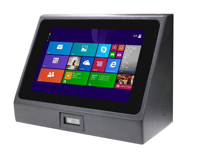 Table Type and Wall Mount Type Android All in One Digital Signage Tablet with QR Scanner